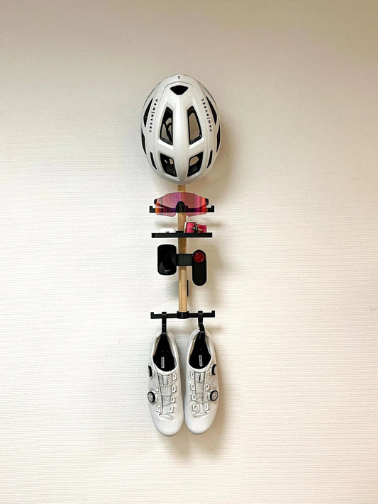 Support mural accessoires vélo Ma boutique