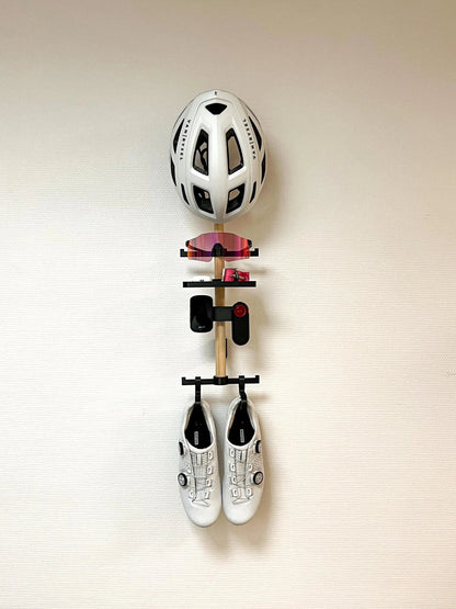 Support mural accessoires vélo Ma boutique
