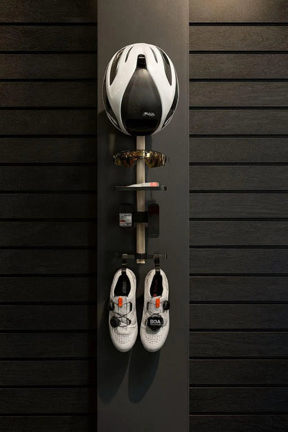 Support mural accessoires vélo Ma boutique