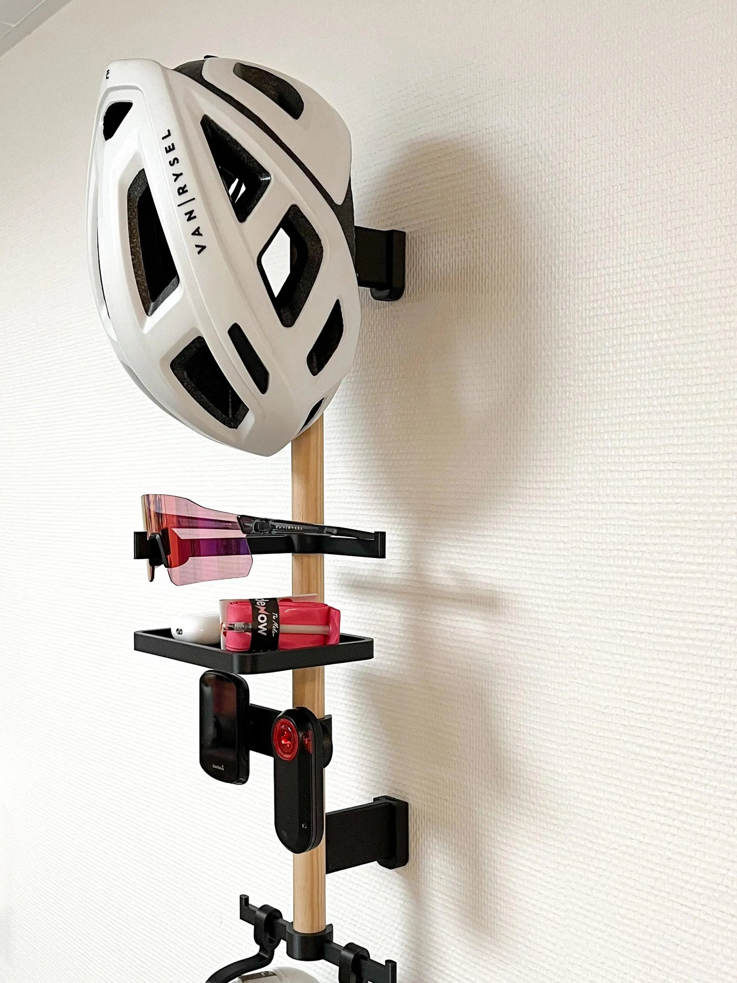 Support mural accessoires vélo Ma boutique