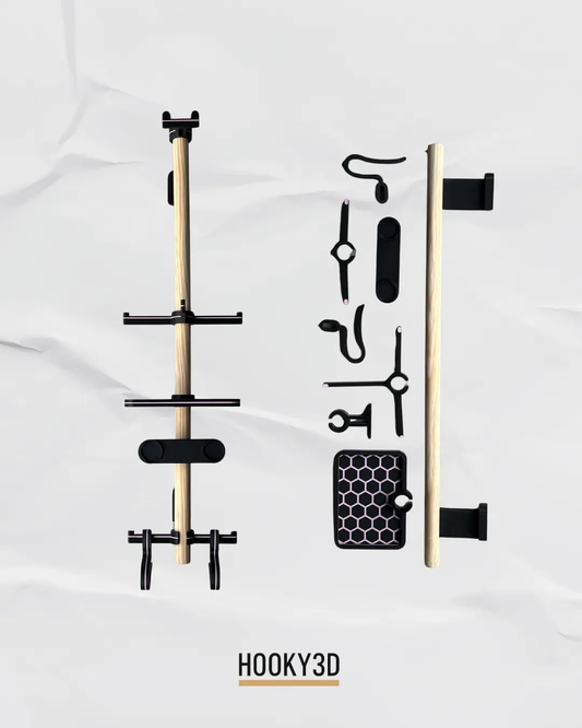 support mural accessoires vélo couleur personalisable HooKy3D